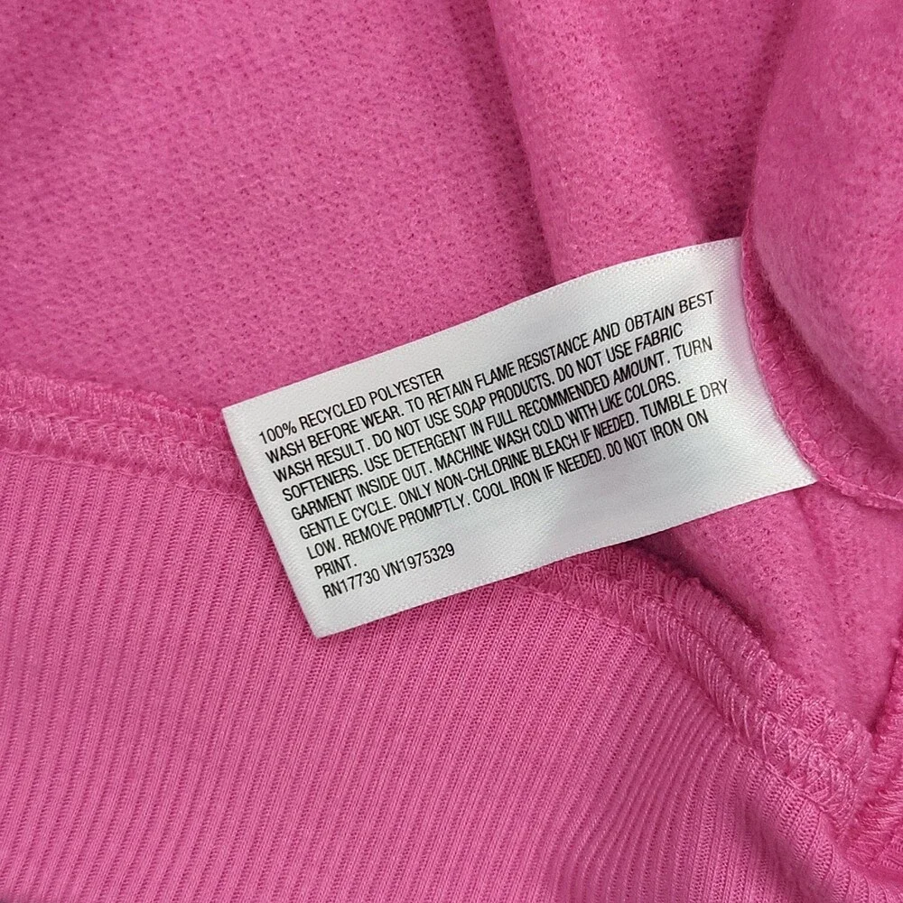 Wondershop Kids' Boys' Girls' Pajama Sweatshirt Size X-Large Pink Sleepwear
